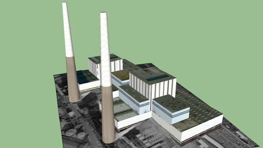 Centrale Thermique EDF, Le Havre (Seine-Maritime), FRANCE