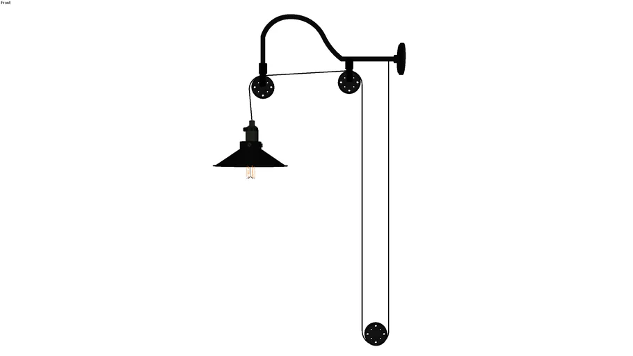 industrial hanging lamp