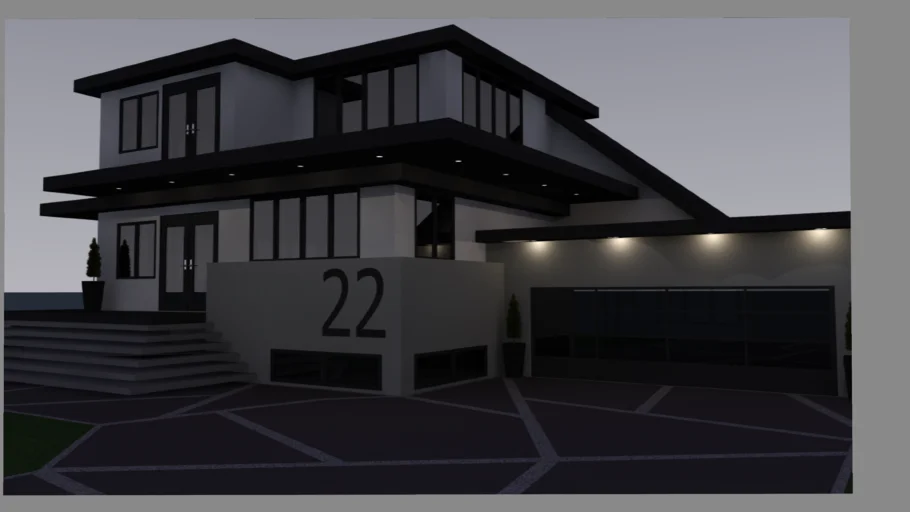 Modern House (Exterior)