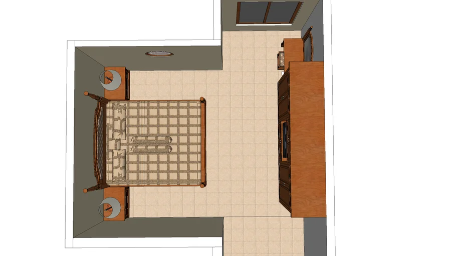 BEDROOM, TEMPAT TIDUR,  CLASSIC MODERN BED.
