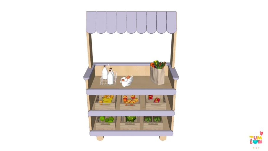 Mercadinho Infantil | Feirinha Infantil | Quitandinha