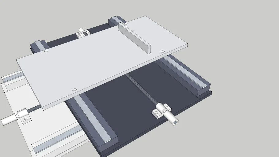 X-Y table for DIY CNC