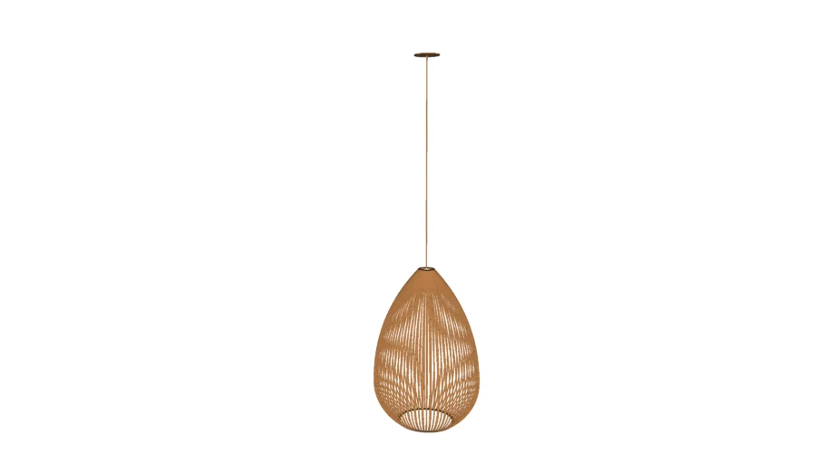 RATTAN HANGING LAMP