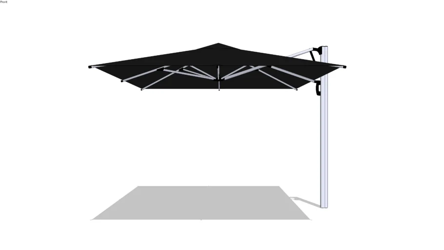 Solero Parasol Fuerto Pro 300x300cm