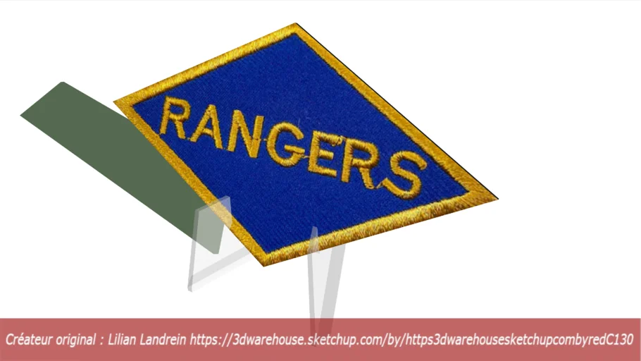 WW2 'ranger' patch | 3D Warehouse