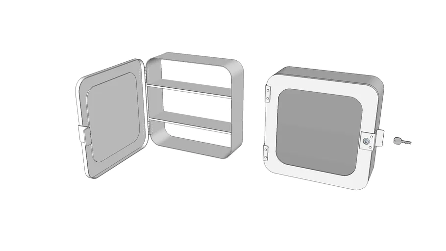 IKEA Lockable Cabinet