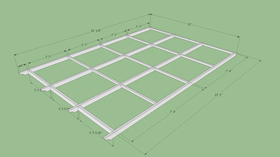 Carport Roof Trusses Dimensions