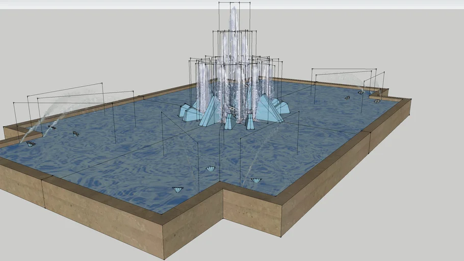 Museum Fountain, Roosvelt square - Szeged