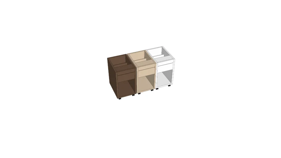 TONSTAD drawer unit on castor