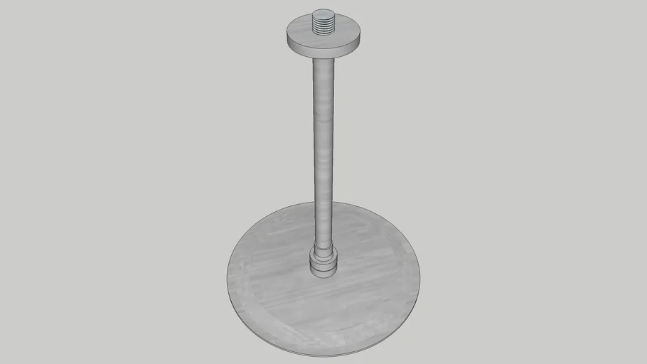 JEE-O slimline shower head small & JEE-O slimline ceiling shower 35 - brushed stainless steel