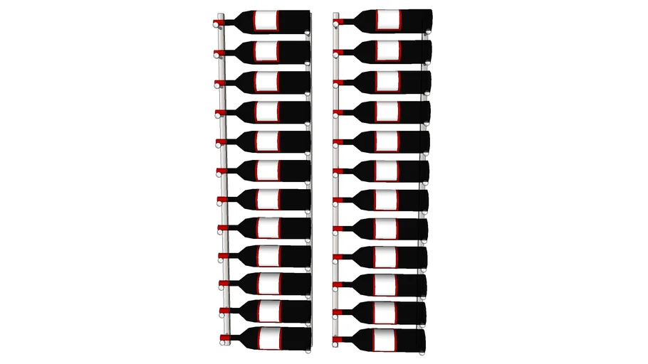 Metal Wine Racks VintageView 48"