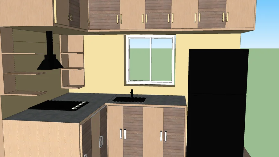 modular kitchen model