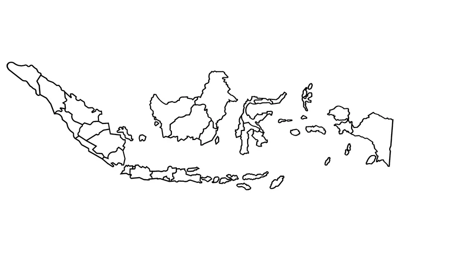 Indonesian Map