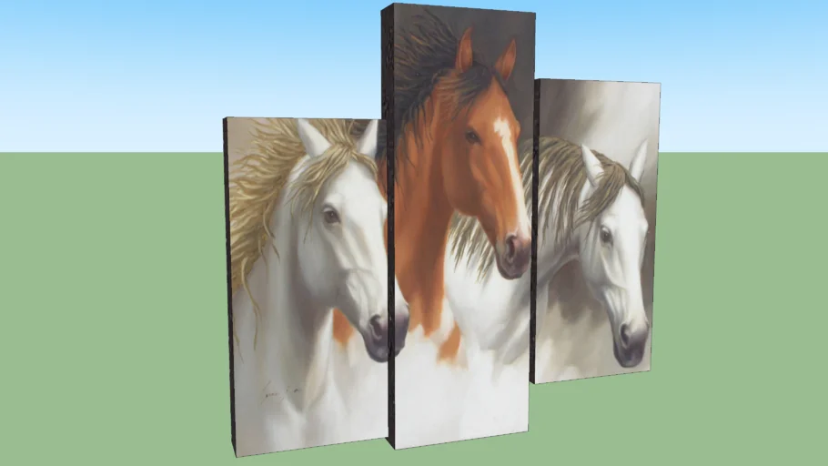Cuadro caballos