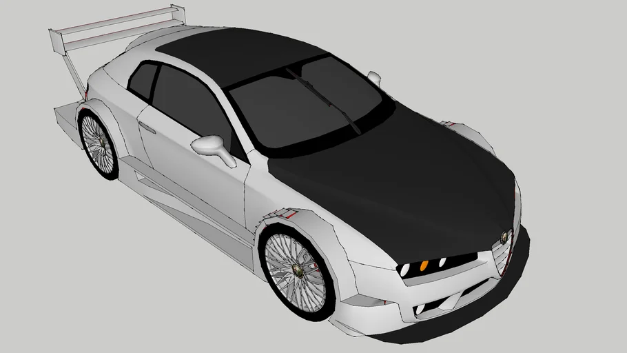 Alfa Romeo Brera N!CHS Racing DTM Car