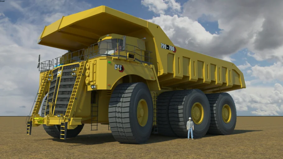 cat 799B-700 truck