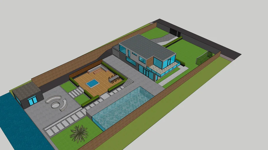 modern villa