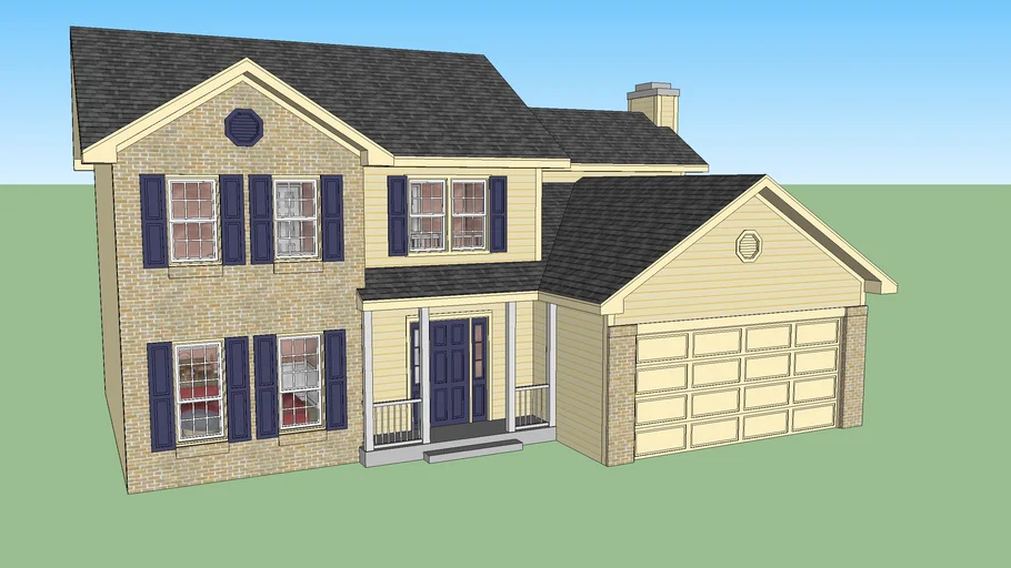 House with Interior