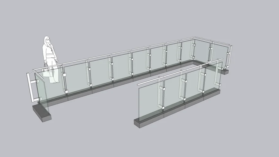 Railing Glass By SmartBunny