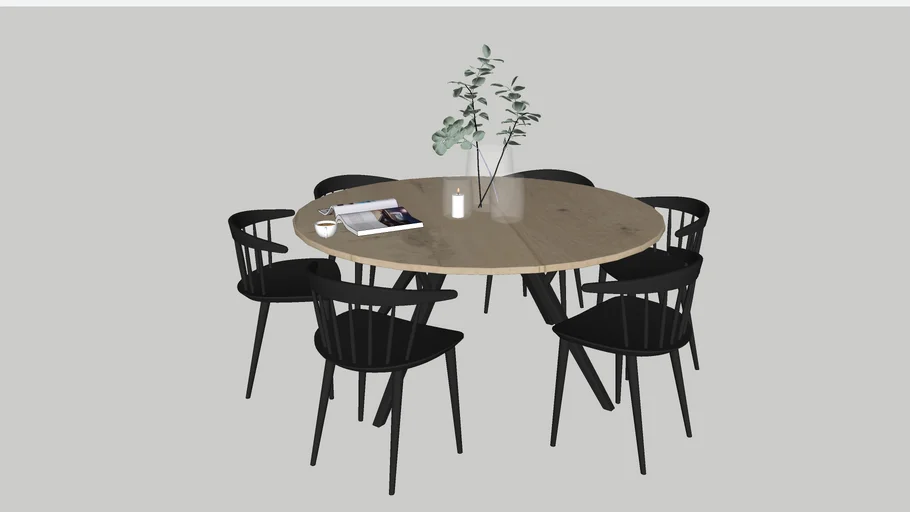 Round table | 3D Warehouse