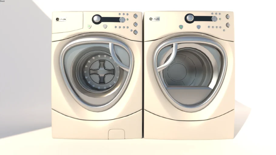 GE Front Loading Washer and Dryer Set