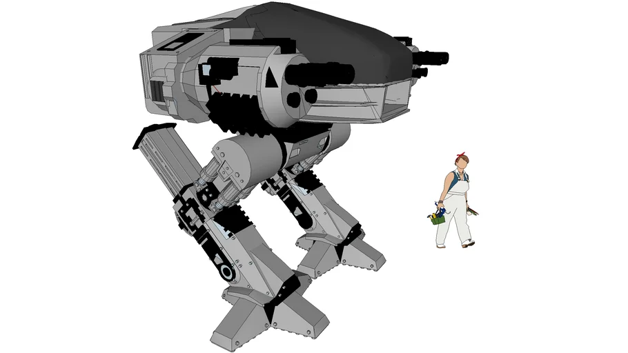 ED-209 - Robocop - Робокоп
