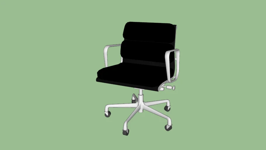 Cadeira Eames Soft Espaldar Médio