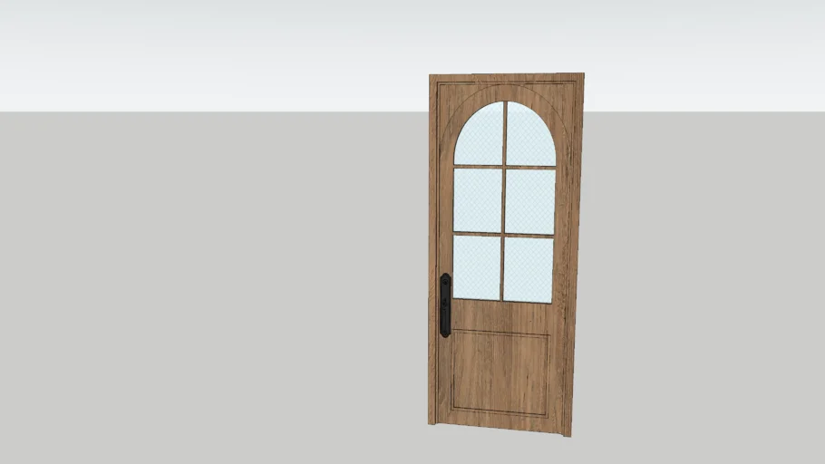 Arch front door