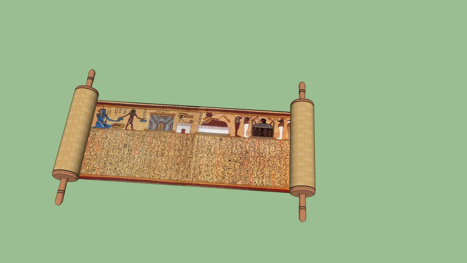Book of the Dead scroll