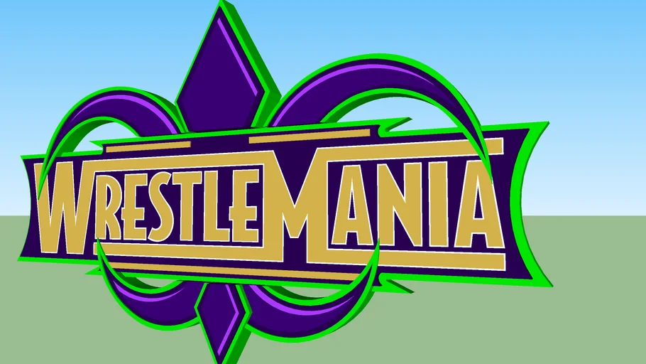 Wrestlemania 34 Logo