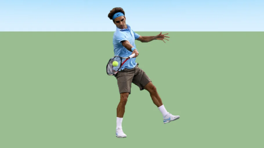 Roger Federer of Switzerland 04