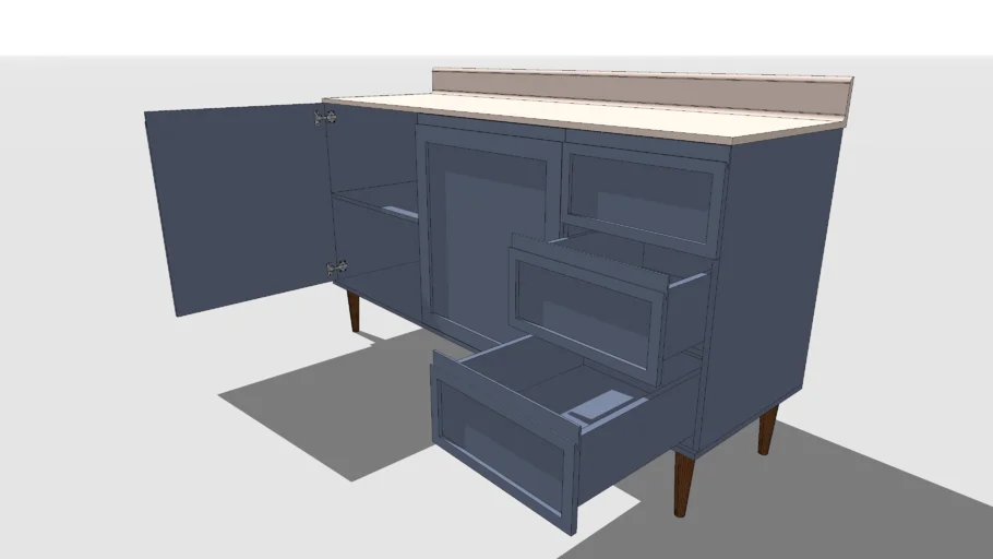 Mueble encimera Completo