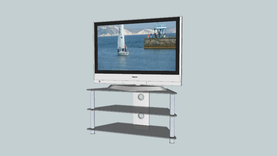 Panasonic 42 inch TV and stand