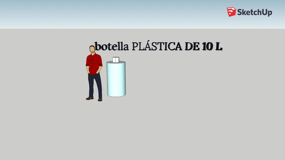Botella Plástico 10lL