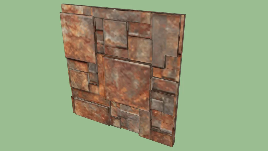 REVESTIMENTO 3D Castelatto Oxyden