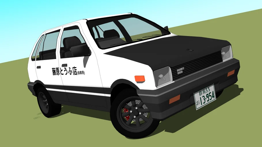 Maruti Suzuki 800 (InitialD Livery) AE86
