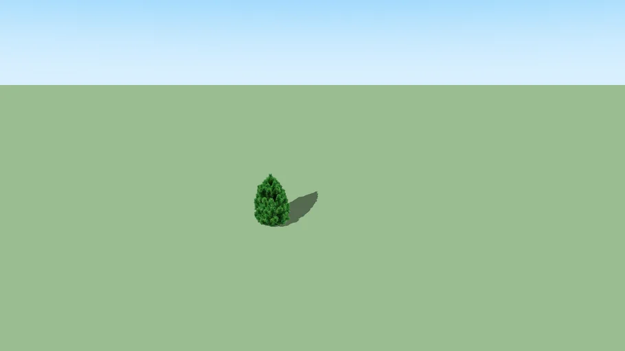 2d Pine tree mini