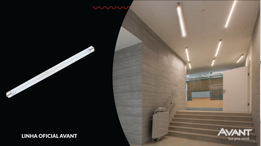 Lâmpada Tubular T5 18W LED Avant