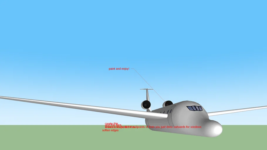 plane tutorial | 3D Warehouse