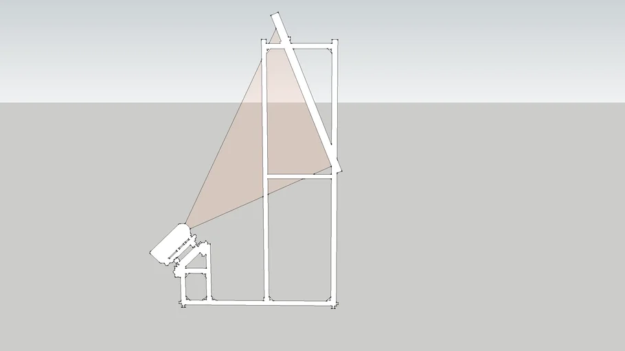 Rear Projection System 2D