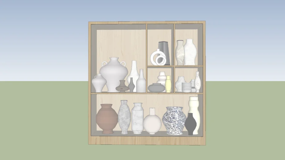 Vases Collection Display