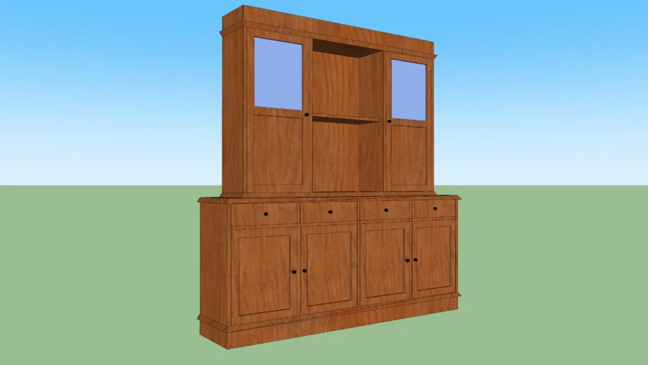 Old Kitchen Cabinet