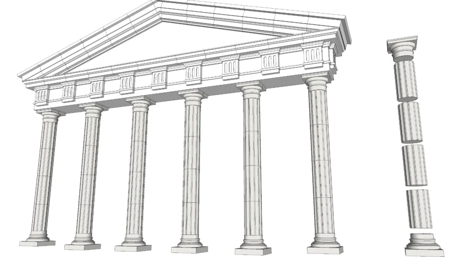 Decorative Columns Exterior