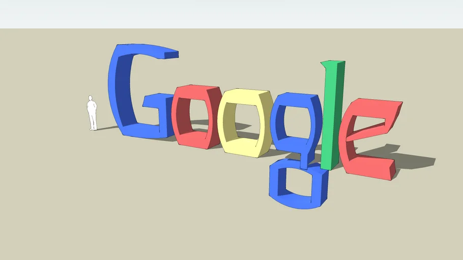 Google Logo | 3D Warehouse