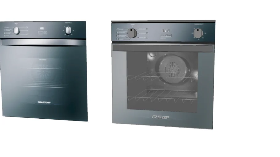 Forno de Embutir Elétrico Brastemp 84 Litros Cor Inox Espelhado com Convecção e Timer Touch - BOC84A