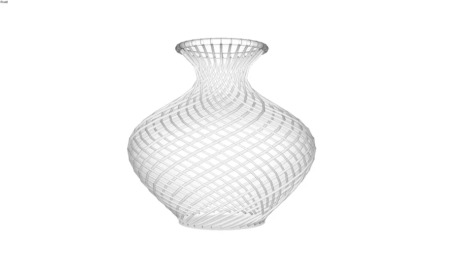Glass vase