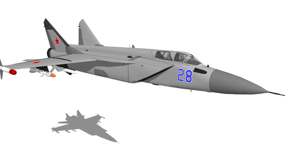 Aircraft - Mikoyan MiG-31 "Foxhound"