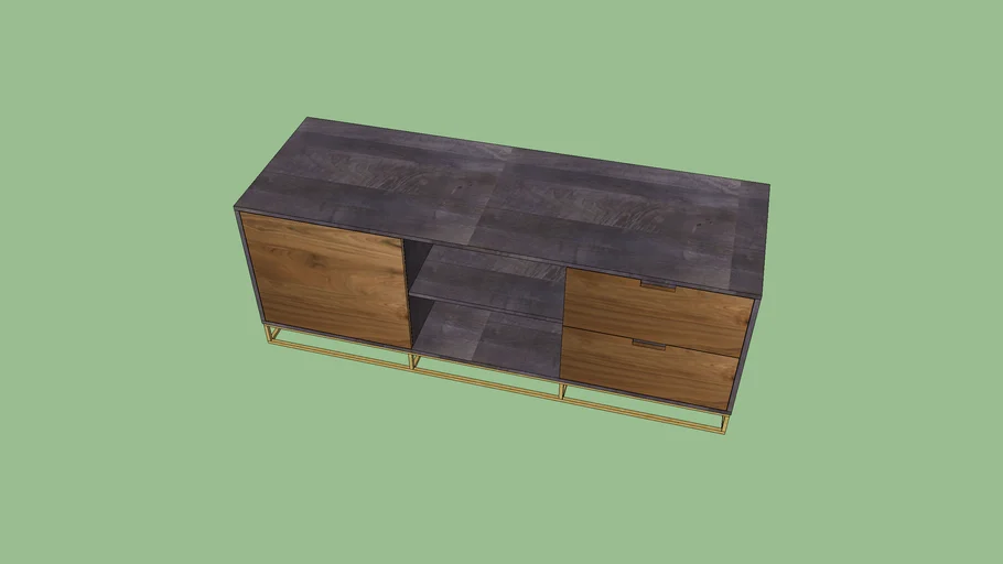 CB2 Congo Large Media Credenza