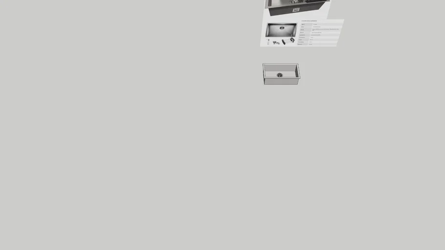 CUBA INOX 40 X 70 X 20