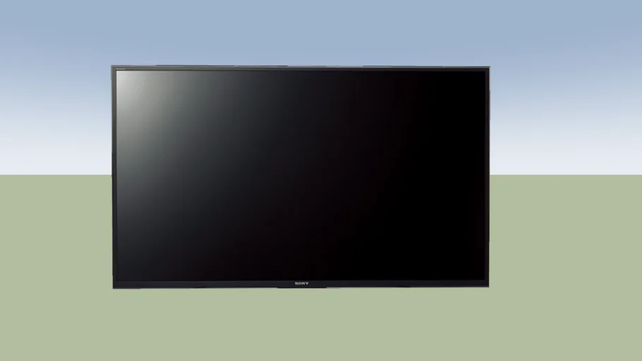 TV Sony55 - Model - 3D Warehouse